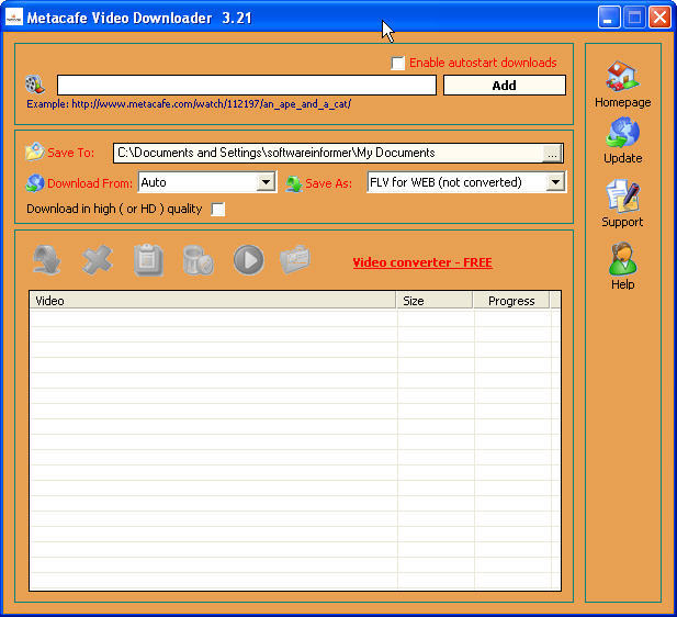 Metacafe video downloader software