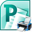 MS Publisher Print Multiple Files Software icon