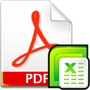 Excel to PDF Converter icon