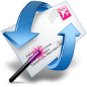Change Default Email To Gmail, Yahoo! Mail, Windows Live Hotmail or AOL Mail Software icon