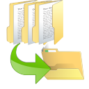 Copy Multiple Files In Folders or Subfolders Into One Folder Software icon