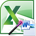 Excel To MS Word Converter Software icon
