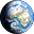 Earth 3D Space Tour screensaver icon