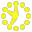 2D Gold Clock icon
