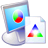 Microsoft Color Control Panel Applet for Windows XP icon