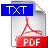 PDF2TXT icon