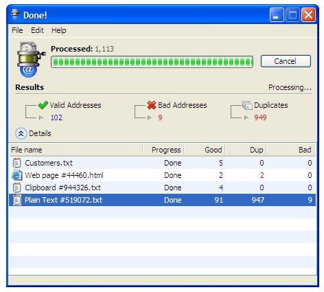 Email Extractor - Screenshot #11