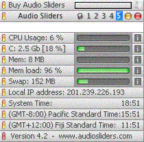 Sliding Audio Control Audio Sliders latest version - Get best Windows software