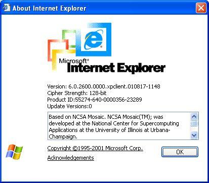 Internet Explorer - Screenshot #29