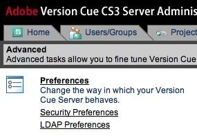Adobe Version Cue CS3 Client - Screenshot #3