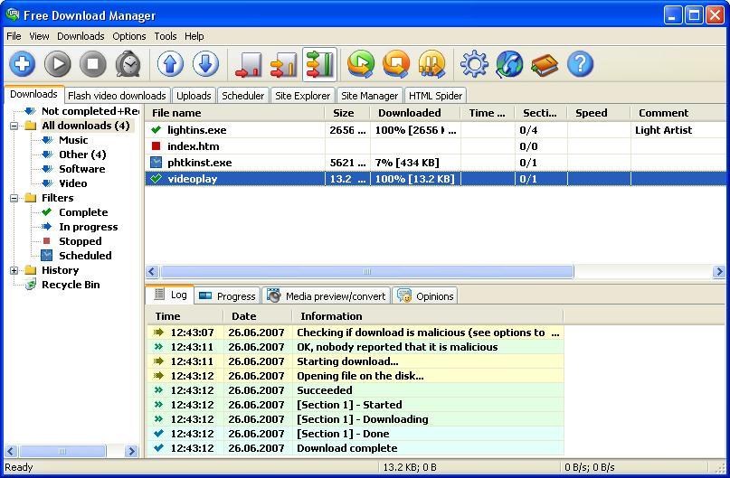 free download manager software full version