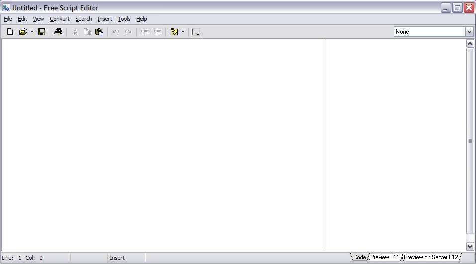 Free Script Editor - Screenshot #3