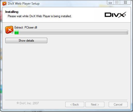 DivX Web Player - Screenshot #3