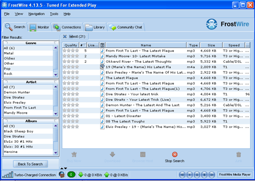 free frostwire downloads for windows 7