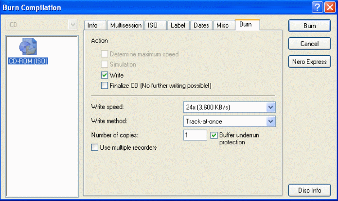 Nero Burning ROM - Screenshot #22