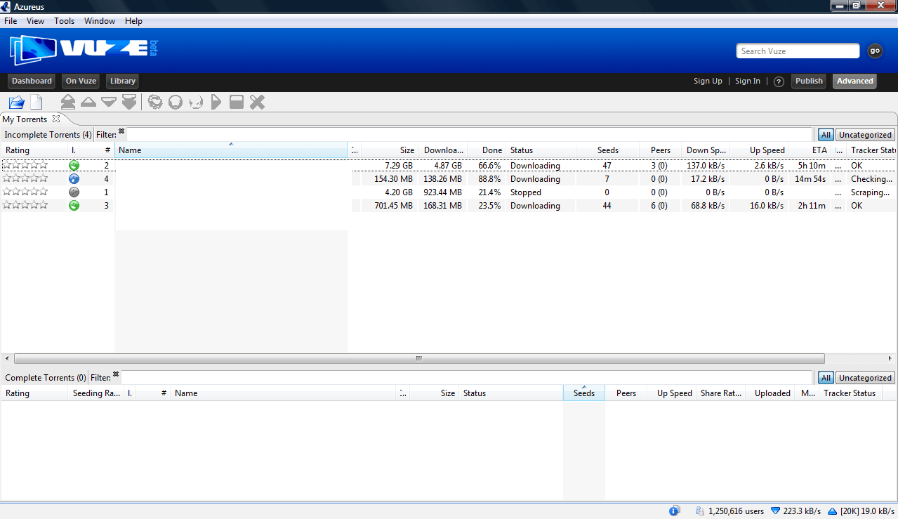 Vuze - Screenshot #25