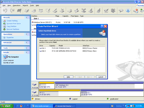 Acronis Disk Director Suite - Screenshot #20