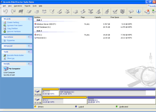 Acronis Disk Director Suite - Screenshot #18