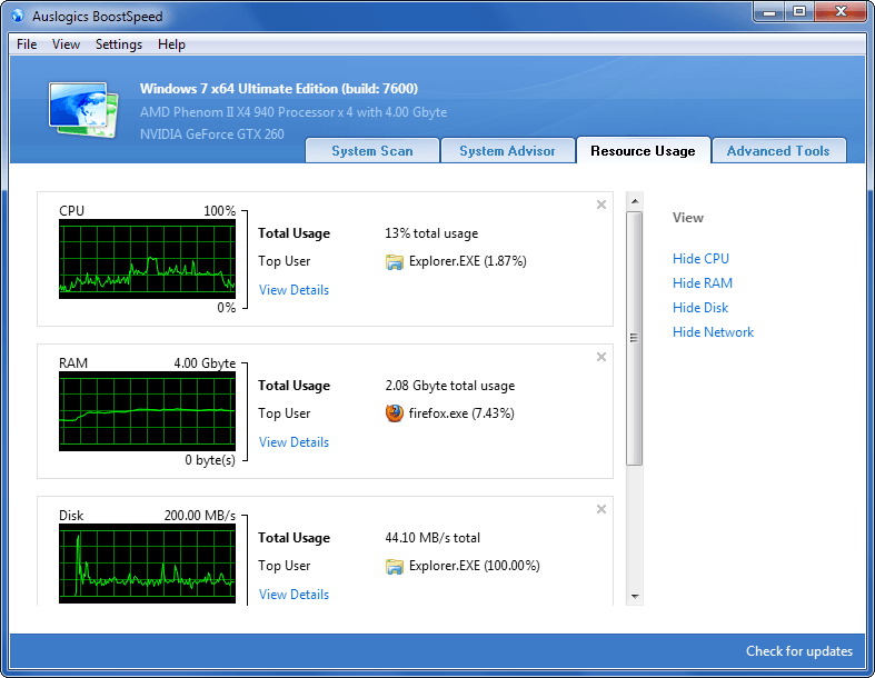 AusLogics BoostSpeed - Screenshot #18