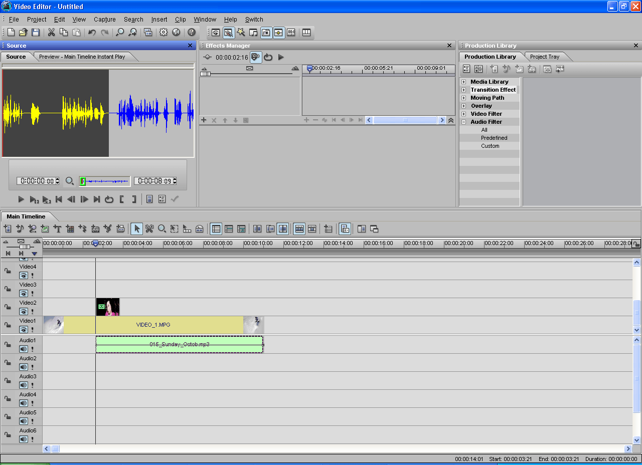 Ulead MediaStudio Pro - Screenshot #5