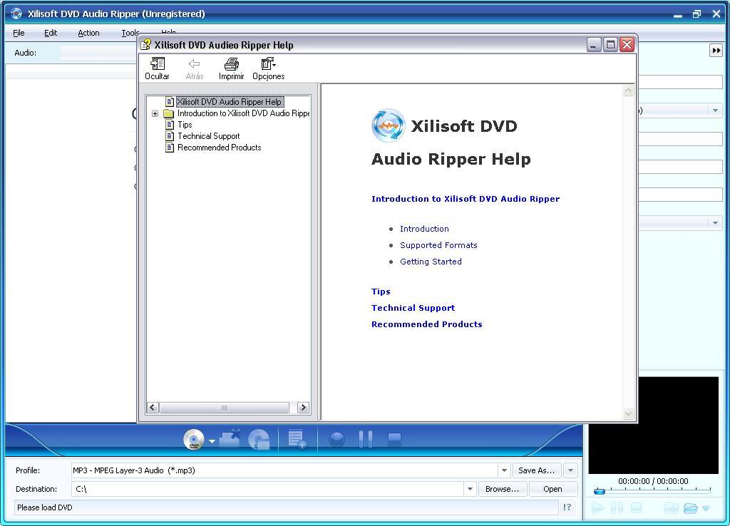 Xilisoft DVD Audio Ripper - Screenshot #10