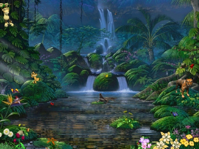 Fascinating Waterfalls Screensaver - Screenshot #3