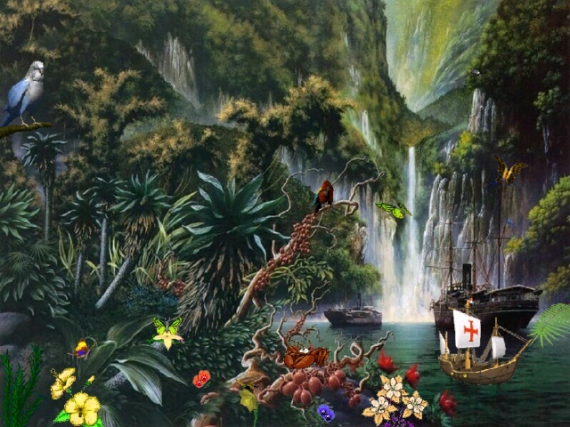 Fascinating Waterfalls Screensaver - Screenshot #2