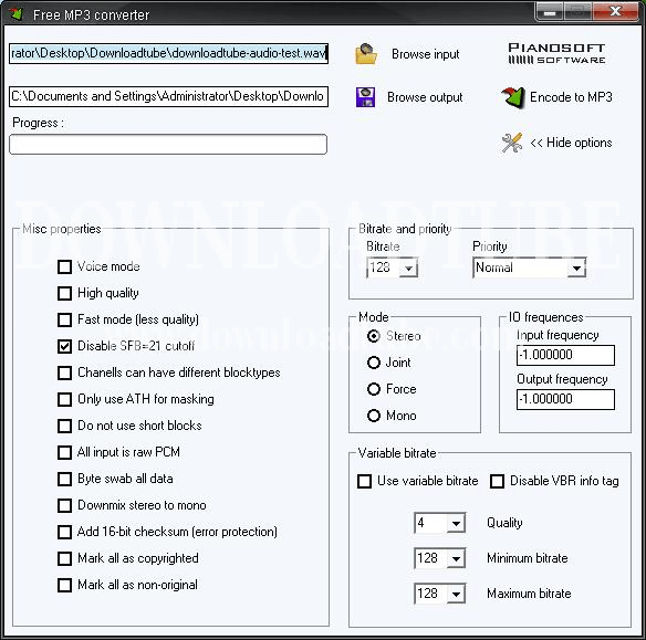 Free MP3 Converter - Screenshot #3
