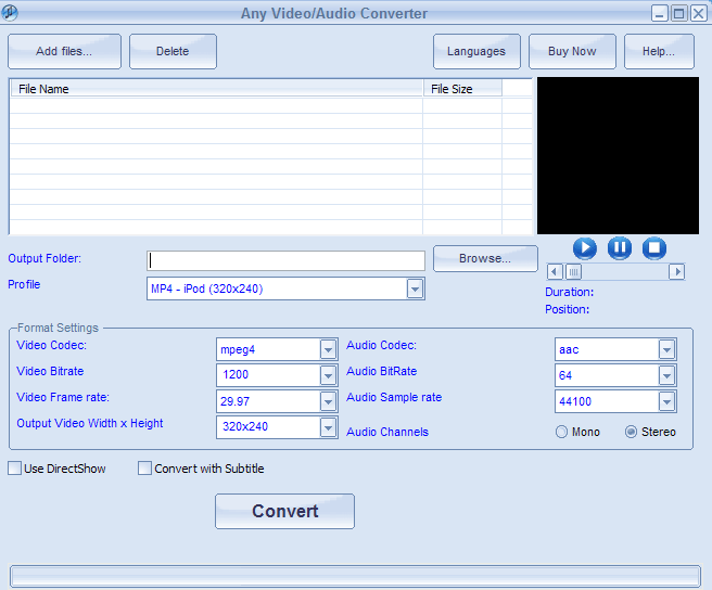 Any Video-Audio Converter - Screenshot #14