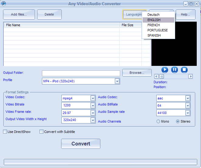 Any Video-Audio Converter - Screenshot #13