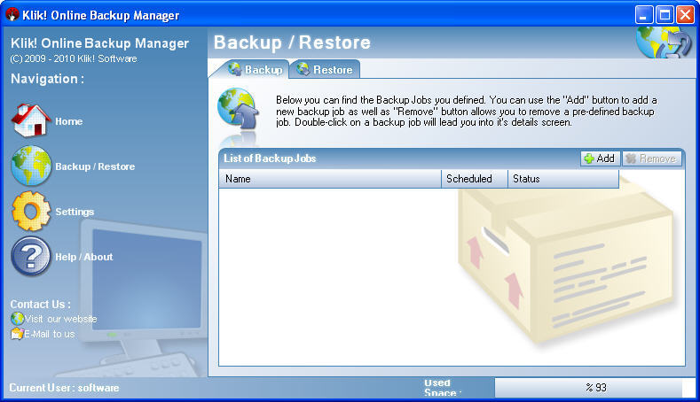 Klik! EntryLib.Net for Windows Forms - Screenshot #1