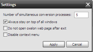 Oxelon Media Converter - Screenshot #2