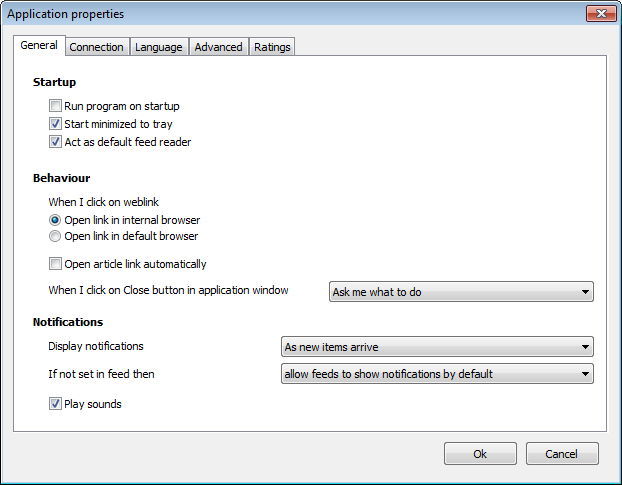 FeedReader - Screenshot #2