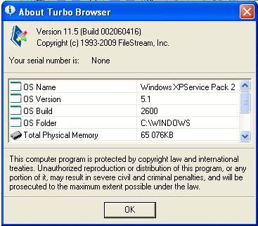 Turbo Browser - Screenshot #3