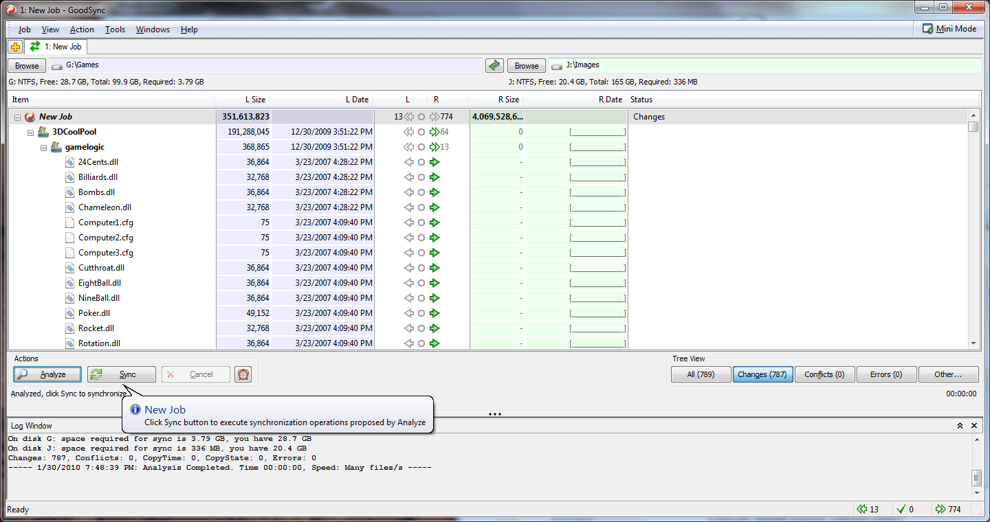 GoodSync - Screenshot #23