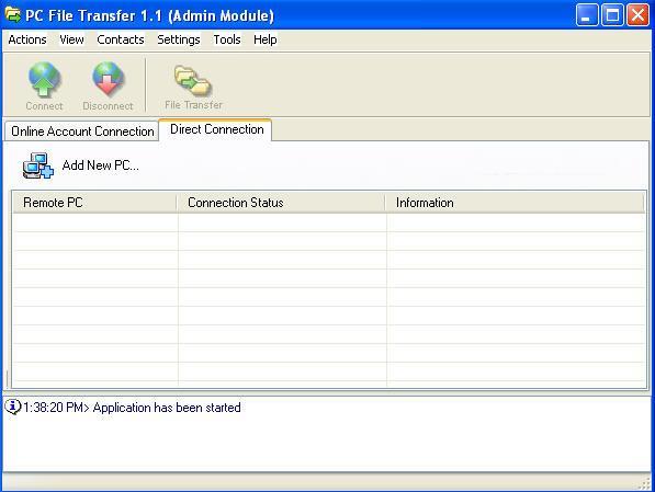 PC File Transfer - Screenshot #2