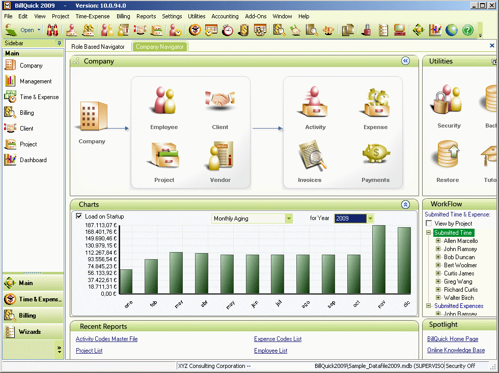 BillQuick 2009 latest version - Get best Windows software