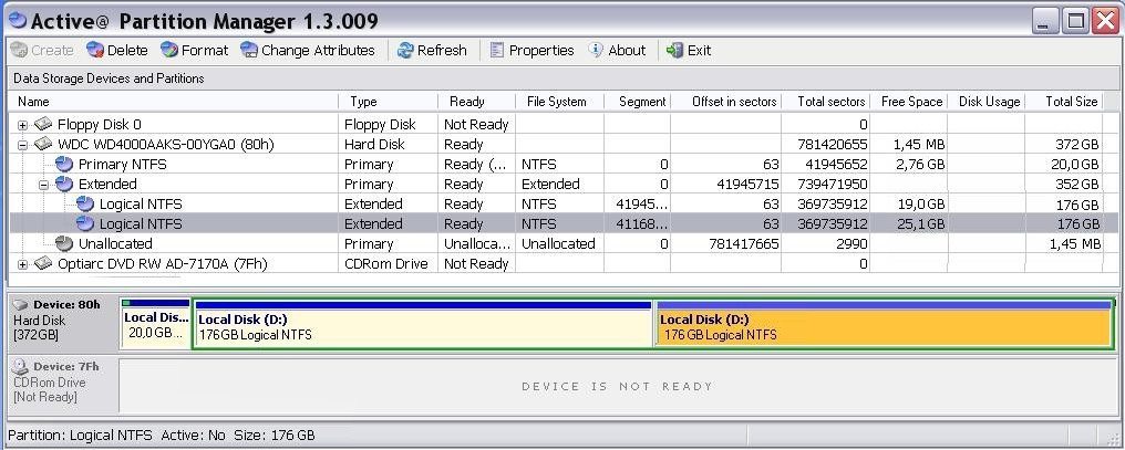 Active@ Partition Manager - Screenshot #10