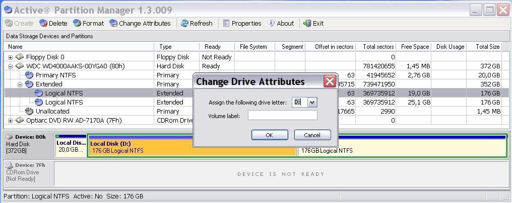 Active@ Partition Manager - Screenshot #8