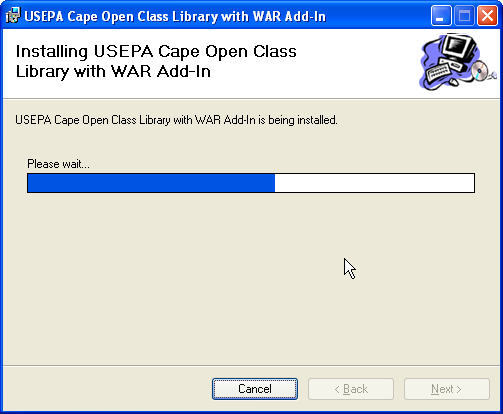 USEPA Cape Open Class Library with WAR Add-In - Screenshot #2