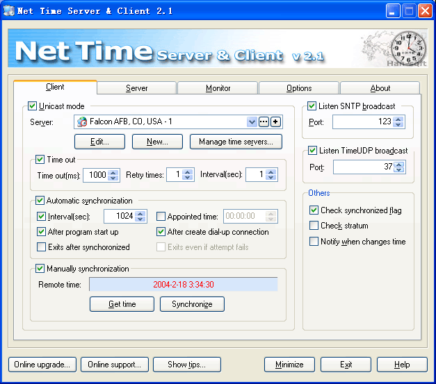 Net Time Server & Client latest version - Get best Windows software
