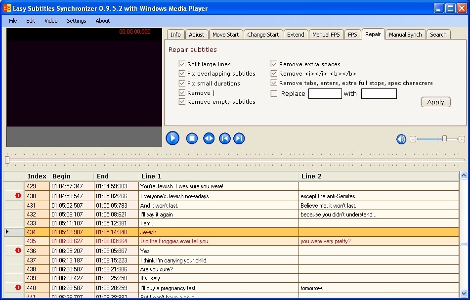 Easy Subtitles Synchronizer latest version Get best Windows software