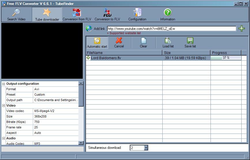 Free FLV Converter - Screenshot #13