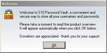 S10 Password Vault - Screenshot #13