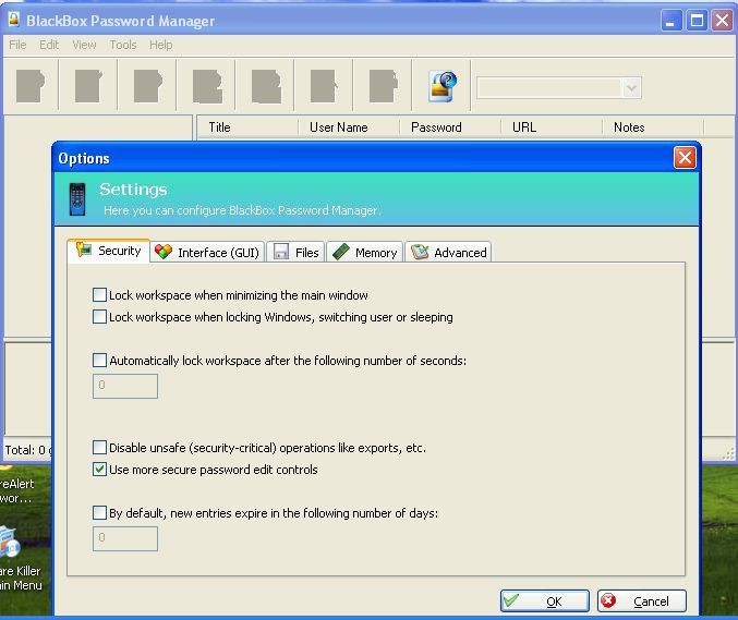 BlackBox Password Manager - Screenshot #5