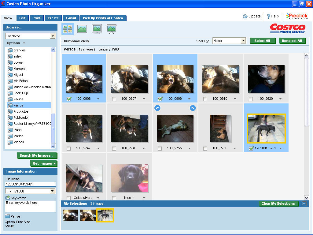 Costco Photo Organizer - Screenshot #3