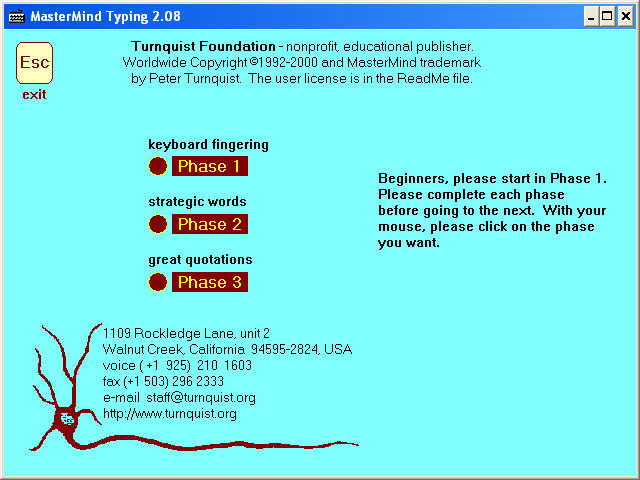 MasterMind Typing - Screenshot #1