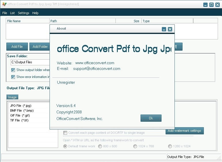 office Convert Pdf to Jpg Jpeg Tiff  - Screenshot #8