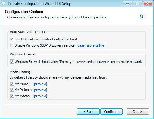 TVersity Media Server - Screenshot #8