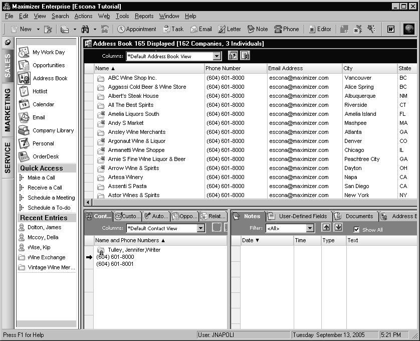 Maximizer Program Maximizer Enterprise Service Release 2 latest version - Get best ...